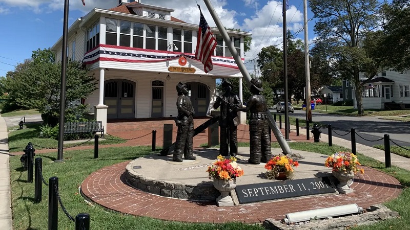 The Village of Brockport commemorates a 9/11 Remembrance Ceremony