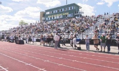 Each year, college football teams participate in the fundraiser for Camp Good Days