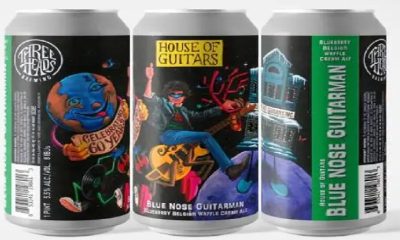 A new beer partnership between Three Heads Brewing and House of Guitars is released