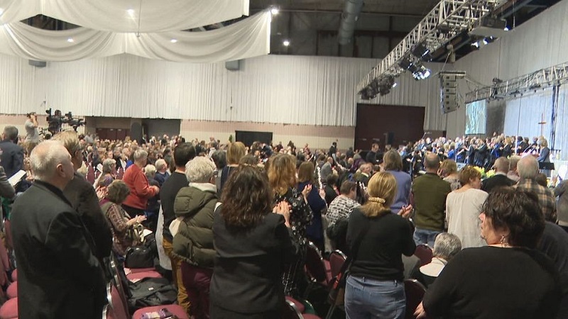More than a thousand people remember the life and impact of Fr. James Callan of Spiritus Christi