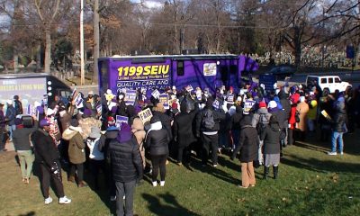 Amid a picket, URMC home care providers demand a contract resolution