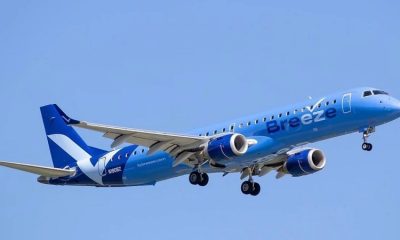 Breeze Airways provides flights from Rochester to four different cities