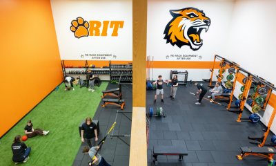 Rochester Institute of Technology’s Hale-Andrews Student Life Center undergoes major renovations, including new fitness spaces and upgraded facilities, to meet the growing demand for recreational activities