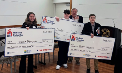 Gates Chili Middle School students dominate in Rochester’s National Civics Bee, securing top spots with impressive civic knowledge and critical thinking skills, now advancing to the state qualifier in Albany